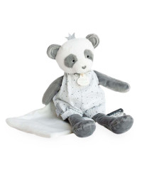 Pantin Panda avec doudou - Attrape-rêves