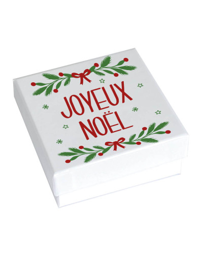Boîte à bijoux "Joyeux Noël"