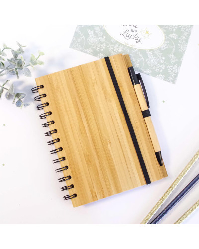 Petit carnet de notes, grandes idées avec stylo à bille, couverture en  bambou - Votre boutique en ligne suisse d'articles en matières naturelles
