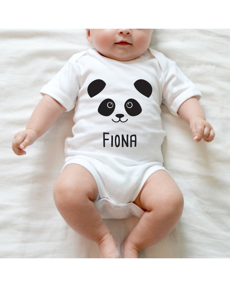 Body bébé personnalisé  - Petit Panda
